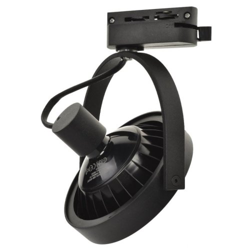 Nowoczesna lampa na szynoprzewód LUGAR, oprawa track w kolorze czarnym, AR111, GU10