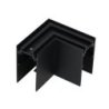 Czarny narożnik natynkowy bok L do szynoprzewodów MAGNETIC