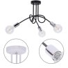 Retro lampa edison z chromowaną oprawką Retro lampa edison z chromowaną oprawką