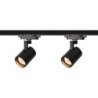 Zestaw lampy sufitowej na szynoprzewód VOLF TRACK, długość 1,5m, kolor czarny, 4xGU10
