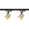 Zestaw lampy sufitowej na szynoprzewód VOLF TRACK, długość 1,5m, kolor złoty, 4xGU10