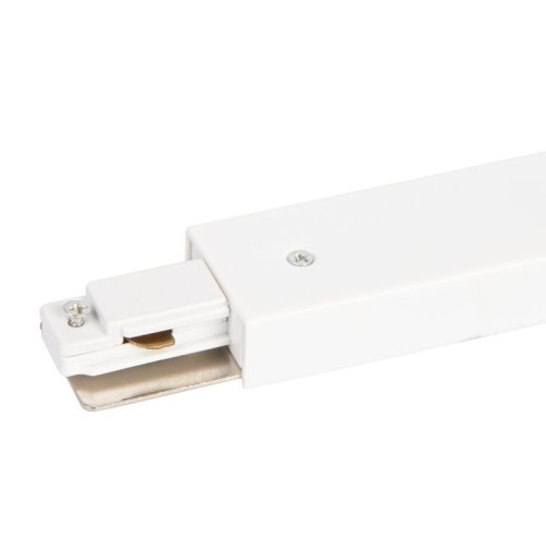 Łącznik zasilający liniowy do szynoprzewodu, złączka, biały, 1 fazowy