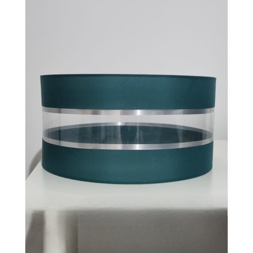 OUTLET -50% Nowoczesna Lampa Wisząca z Abażurem Regulowana Zielona