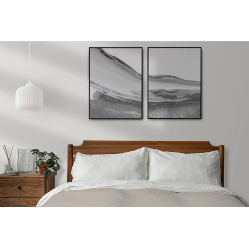 Lampa wisząca żyrandol RIFFLE, biały szklany klosz w kształcie walca, biała konstrukcja, 15cm średnicy