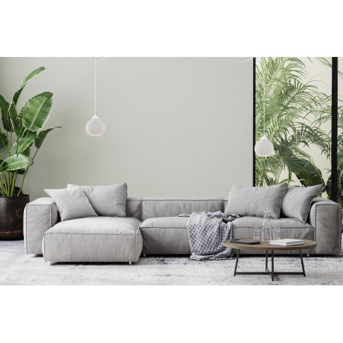 Lampa sufitowa żyrandol pająk RIFFLE, styl loftowy, biała konstrukcja, szklana kula, nad stół i wyspę