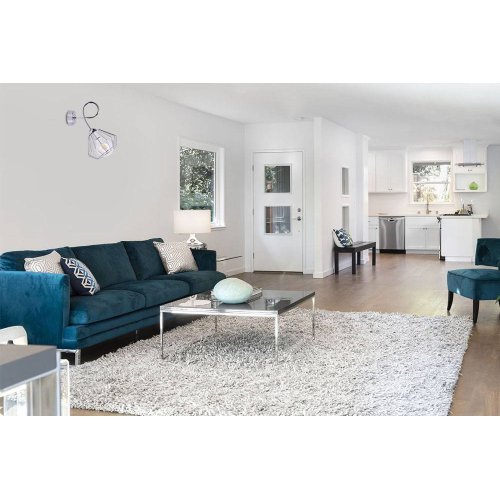 Kinkiet Chrom Drut Nowoczesny Lampa