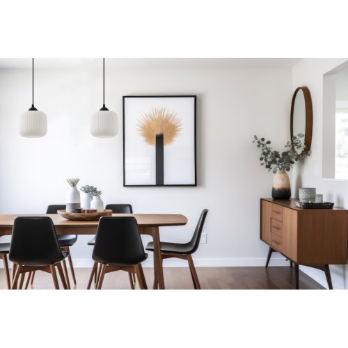 Lampa wisząca żyrandol RIFFLE, podwójna listwa z białymi szklanymi kloszami w stylu glamour, E27