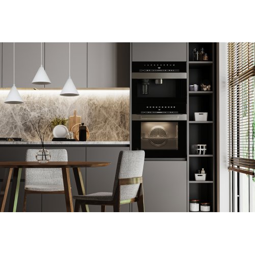 Lampa sufitowa wisząca SOHO, potrójna, białe klosze w kształcie stożków, styl loft, gwint E14