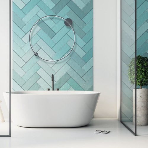 Lampa sufitowa LED typu ring SATURNO, czarny pierścień, plafon łazienkowy w stylu nowoczesnym