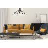 Nowoczesna lampa sufitowa w salonie Nowoczesna lampa sufitowa w salonie