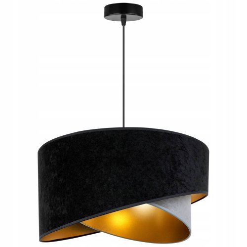 OUTLET -30% Lampa wisząca MEDIOLAN, regulowana, złoty środek, asymetryczna, E27