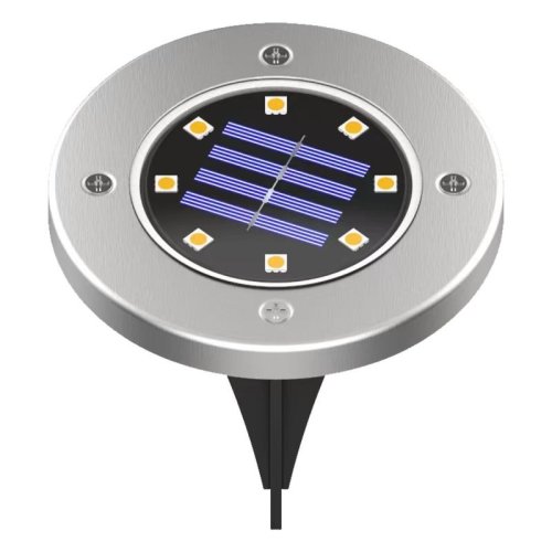 Lampa ogrodowa solarna DECK, wbijana, najazdowa, barwa ciepła