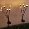 Lampki solarne zewnętrzne MULTI do ogrodu i na balkon, wbijane, barwa ciepła