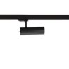 Reflektor szynowy SUMBA w stylu loft, kolor czarny, 20W, 3 obwodowy