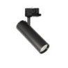 Reflektor szynowy SUMBA w stylu loft, kolor czarny, 20W, 3 obwodowy