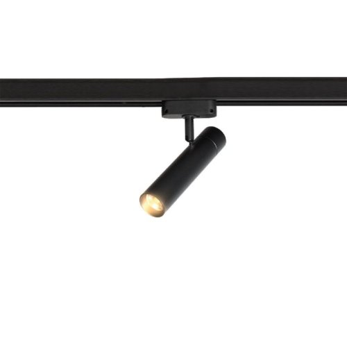 Reflektor do szynoprzewodu MAGRO, czarna oprawa, moc 7W, styl loft