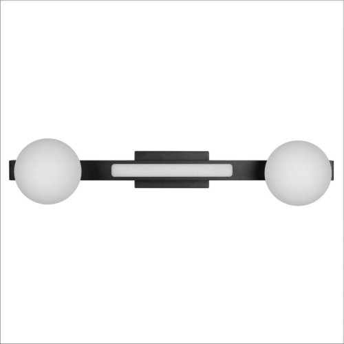 Lampa sufitowa MAGNET w kolorze czarnym, LED 13W + G9, do kuchni, salonu