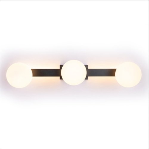 Lampa sufitowa MAGNET, czarna konstrukcja, LED 9W + G9, styl nowoczesny