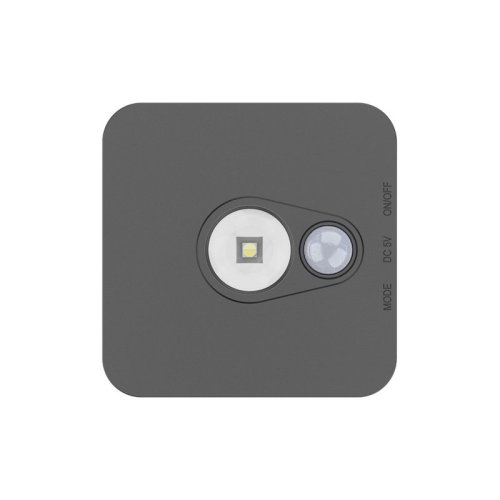 Lampa LED podszafkowo-schodowa STANLEY, kolor czarny, regulowana barwa światła