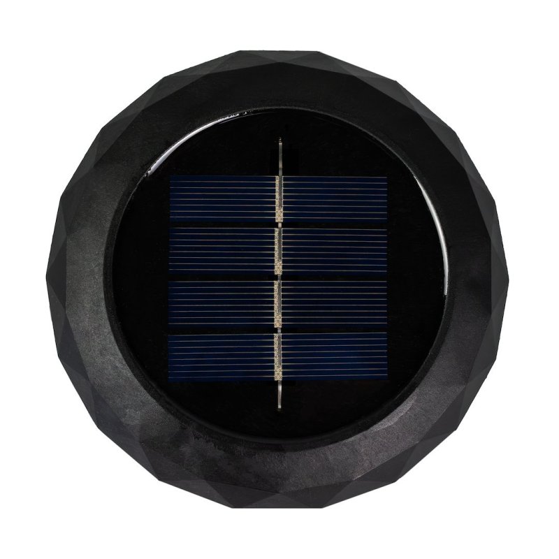 Lampki solarne ogrodowe w dwupaku TOM, dwa słupki o regulowanej barwie RGB