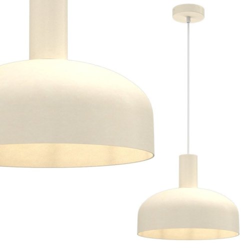 Lampa wisząca sufitowa VISBY, żyrandol kuchenny w kremowym kolorze, E27