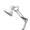 Lampa biurkowa gabinetowa NEXA, kolor biały, regulowana, E27