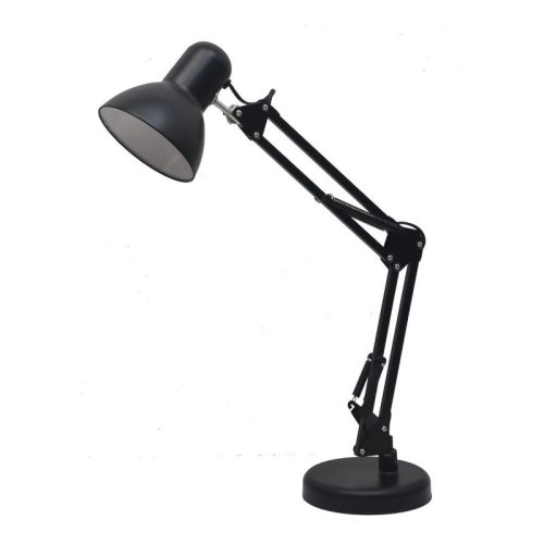 Lampa biurkowa gabinetowa NEXA, kolor czarny, regulowana, E27