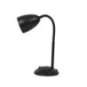 Lampa stołowa biurkowa LOGIC w kolorze czarnym, regulowana, gwint E27