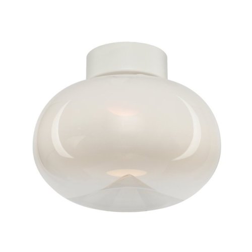 Lampa sufitowa LED plafon VASO, nowoczesna biała konstrukcja, do salonu, łazienki, kuchni