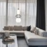 Lampa LED wisząca sufitowa ARAME, 23W, styl eklektyczny, do salonu i jadalni