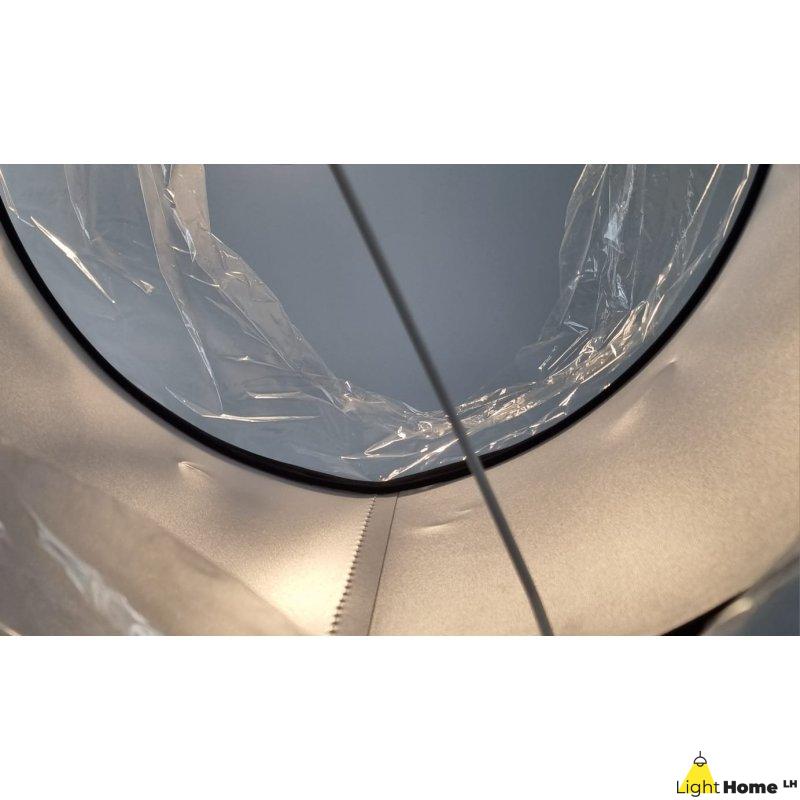 OUTLET -40% Lampa Wisząca Pojedyncza Czarna Pająk Abażur