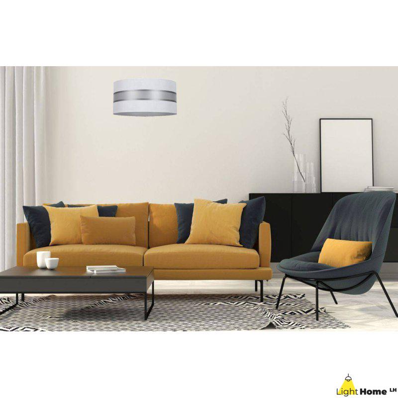 OUTLET -30% Lampa z Abażurem Wisząca Nowoczesna Zielona