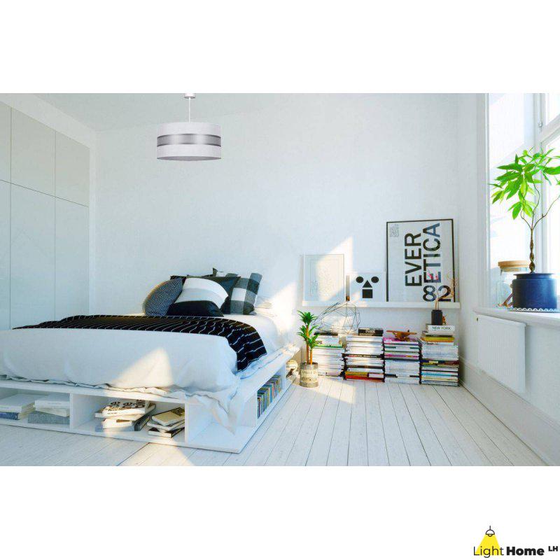 OUTLET -30% Lampa z Abażurem Wisząca Nowoczesna Zielona