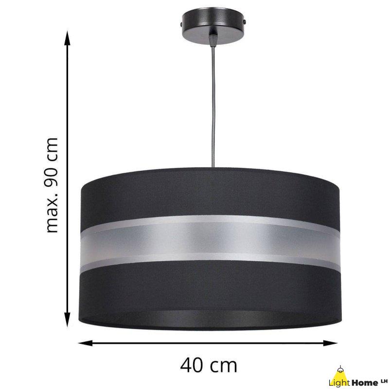 OUTLET -30% Lampa z Abażurem Wisząca Nowoczesna Zielona