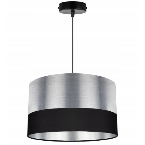 Lampa abażur wzór paski