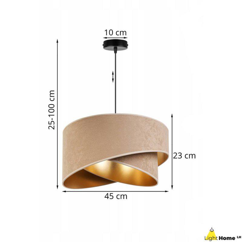 Lampa ze Złotym Środkiem do Salonu Sypialni Jadalni Lampa ze Złotym Środkiem do Salonu Sypialni Jadalni
