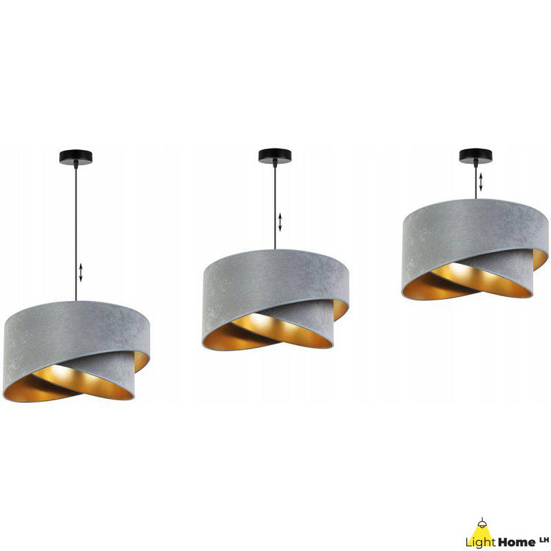 Lampa Wisząca z Asymetrycznym Abażurem Lampa Wisząca z Asymetrycznym Abażurem