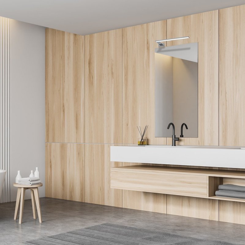 Kinkiet lampa ścienna LED SHINE, kolor chrom, do salonu i sypialni