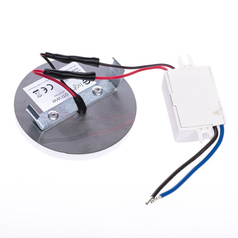 Lampa schodowa LED OTI, kolor biały, do korytarza, barwa zimna, moc 0,6W