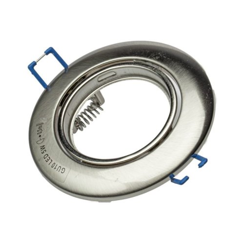 Oczko sufitowe LED, okrągłe, GU10, 1x5W, satyna