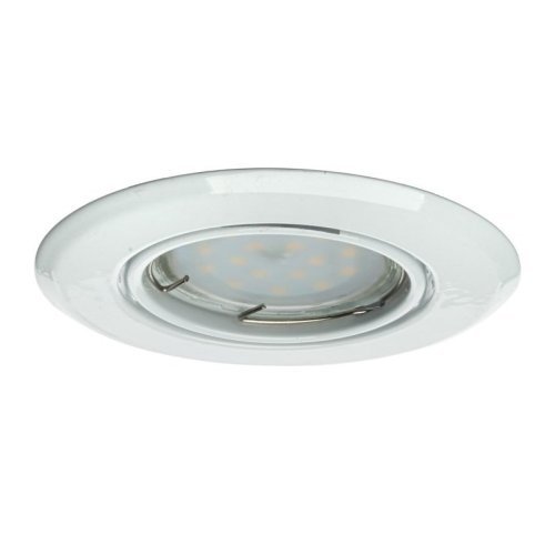 Oczko sufitowe LED, okrągłe, GU10, 1x5W, białe