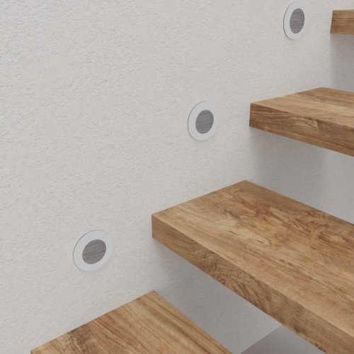 Lampa schodowa LED OTI, kolor biały, do korytarza, barwa neutralna