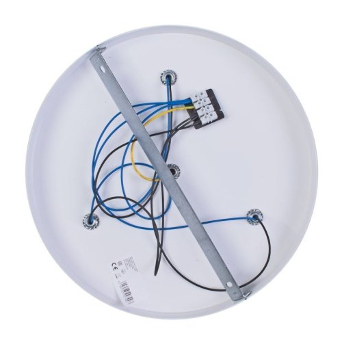 Lampa sufitowa plafon ANGELICA, kryształki, biała, do pokoju dziecięcego