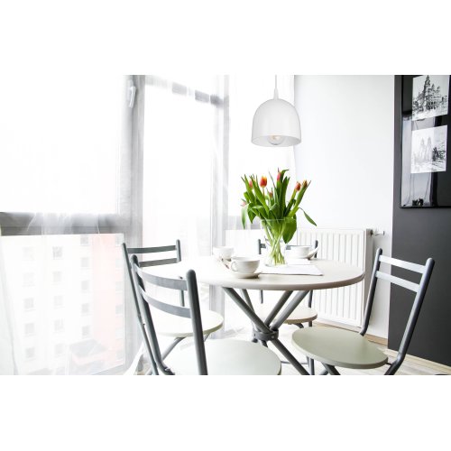 Lampa Wisząca Regulowana Biała Klasyczna