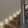 Oprawa schodowa LED CAPRI, kolor biały, w stylu nowoczesnym, moc 0,6W