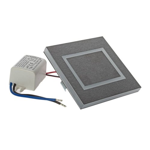 Oprawa schodowa LED EVRA, kolor biały, w stylu nowoczesnym, moc 0,6W