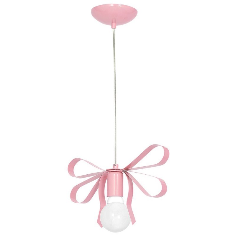 Lampa wisząca sufitowa żyrandol EMMA, w kolorze różowym, do jadalni i salonu