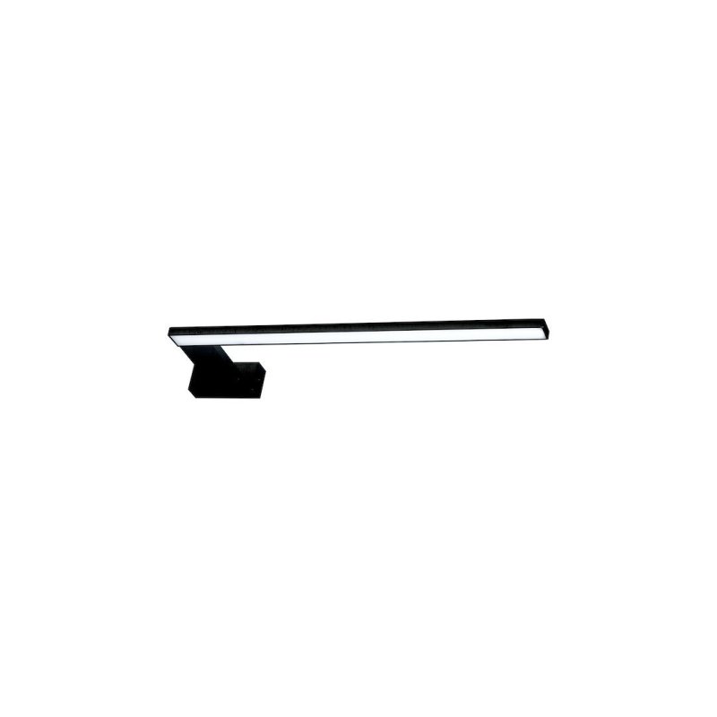 Kinkiet LED lampa ścienna nad lustro SHINE, czarny, 45cm do łazienki, przedpokoju