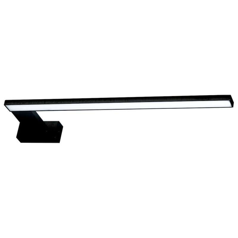 Kinkiet LED lampa ścienna nad lustro SHINE, czarny, 45cm do łazienki, przedpokoju