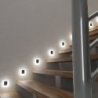 Oprawa schodowa LED CAPRI, kolor biały, w stylu nowoczesnym, moc 0,6W